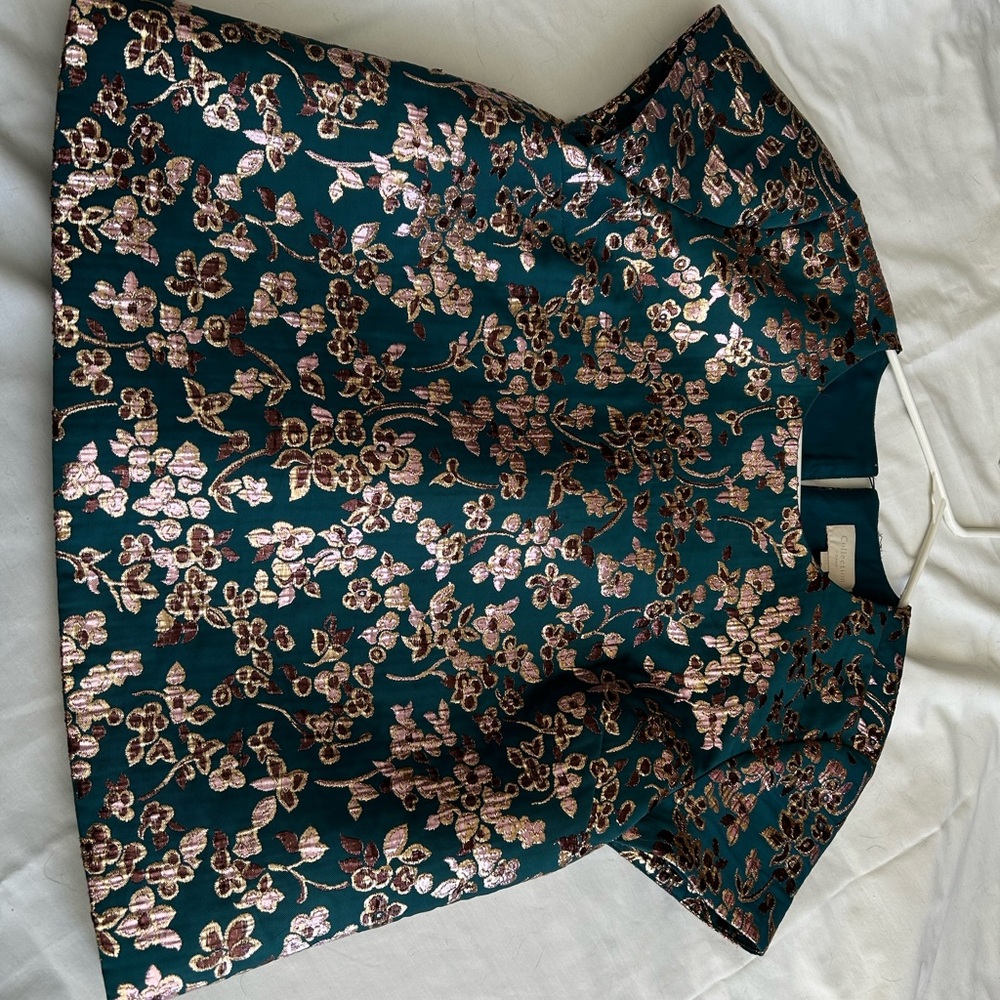 Floral Brocade Shirt J Crew Collection - Picture 11 of 11